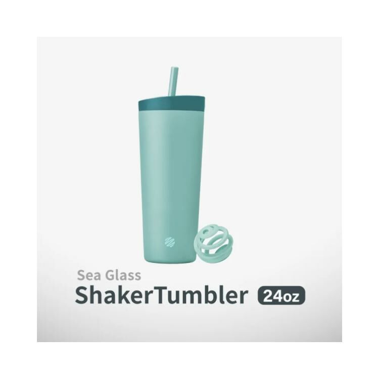 Blender Bottle® Tumbler 不鏽鋼吸管隨行杯|710ml 曙光碧影
