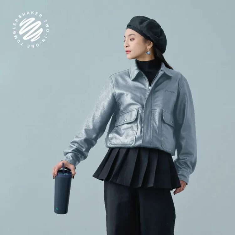 Blender Bottle® Tumbler 不鏽鋼吸管隨行杯|710ml 夜暮星空