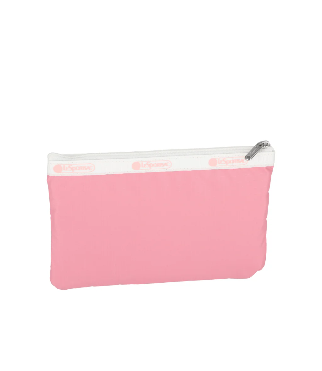 三拉鍊化妝袋 (SPECTATOR PEONY PINK)