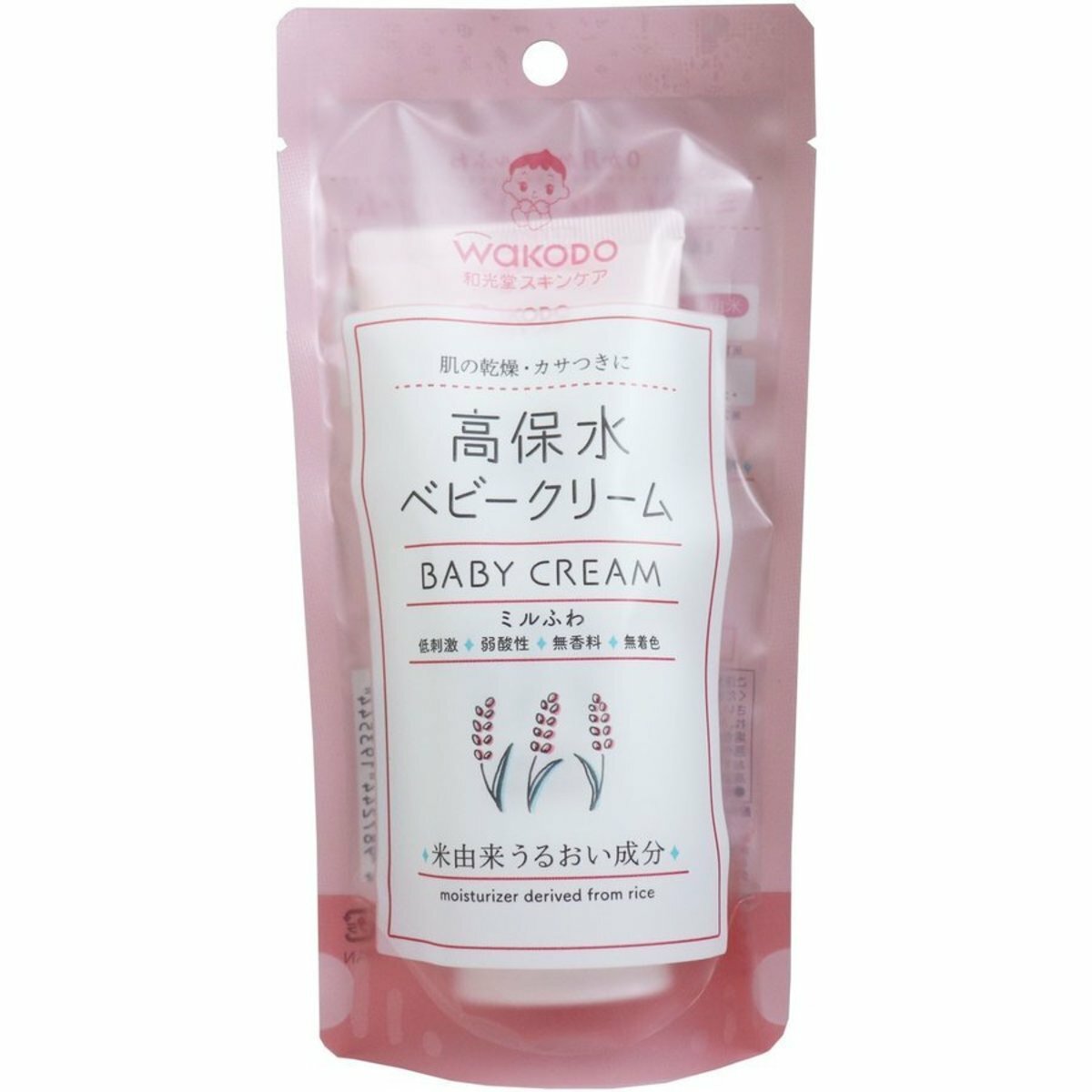 和光堂 - Milufuwa高保水嬰兒霜70g (平行進口)