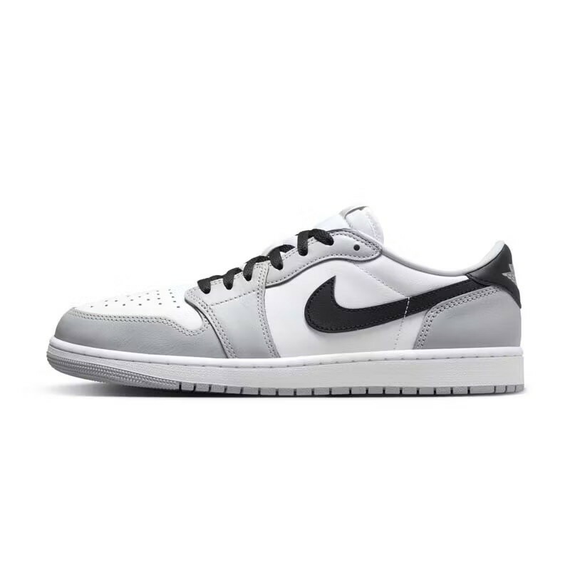Nike Air Jordan 1 Low OG  BARONS 喬丹 煙灰白灰 男鞋 CZ0790-110