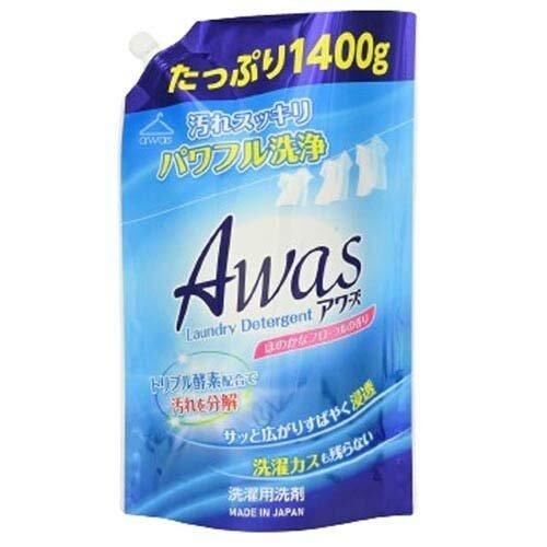 Rocket - Awas 酵素分解去污洗衣液補充裝(花香)1.4kg (平行進口)