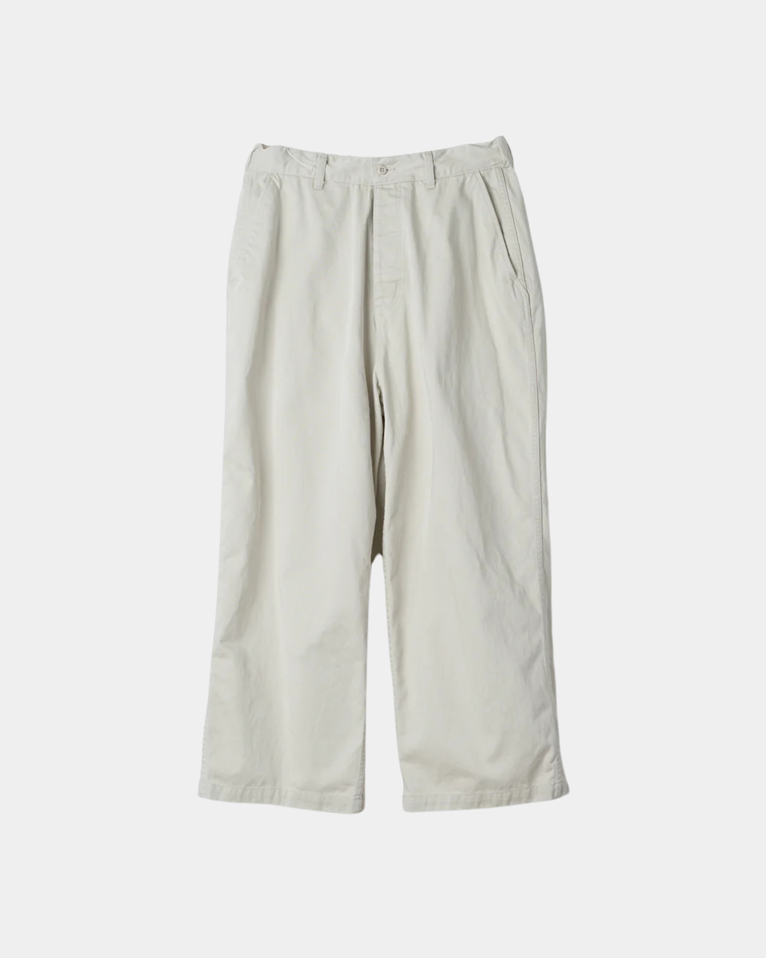 パンツ refomed / FRESH MAN SATIN PANTS refomed - FRESH MAN SATIN PANTS / IVORY