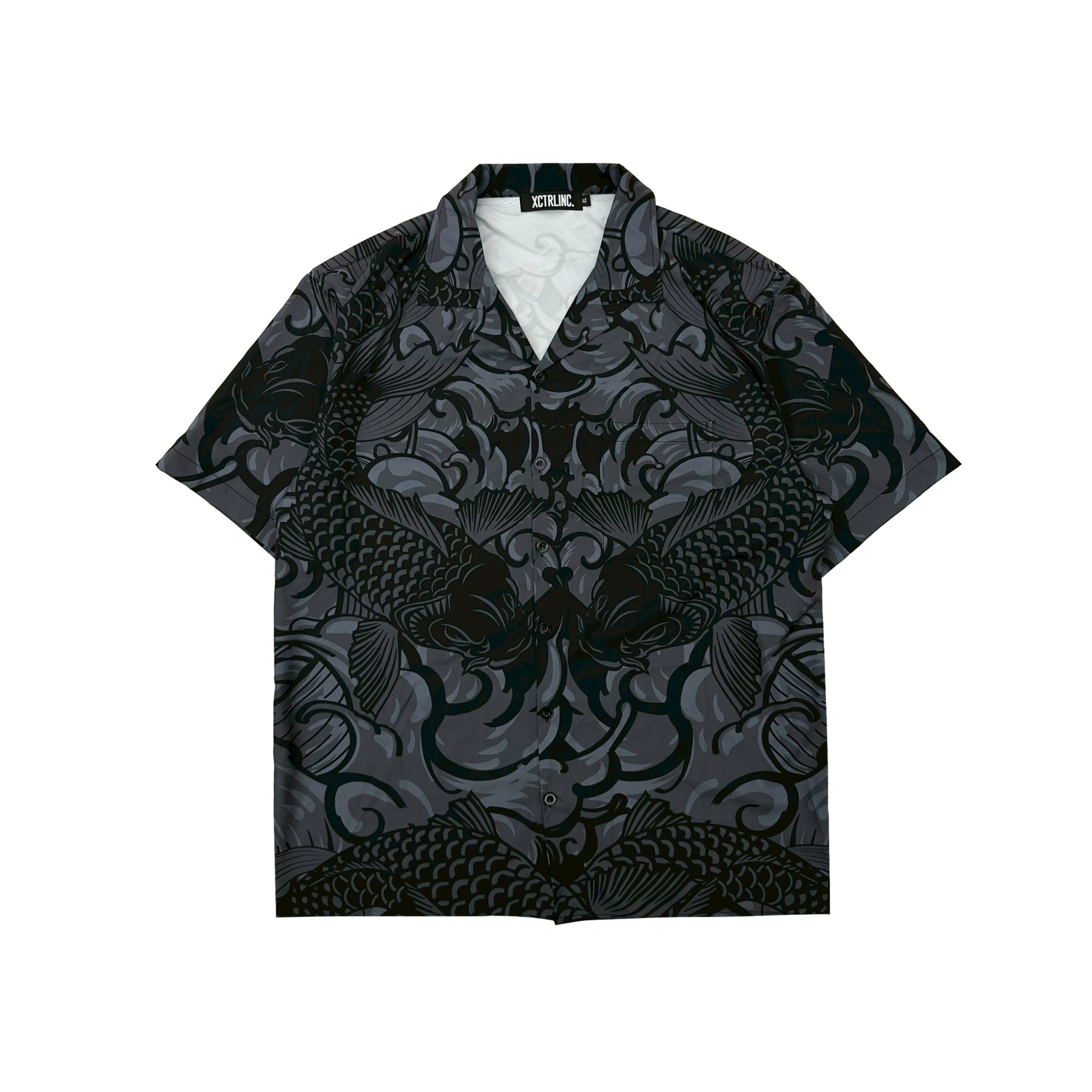 XCTRL 黑鯉波-短袖襯衫