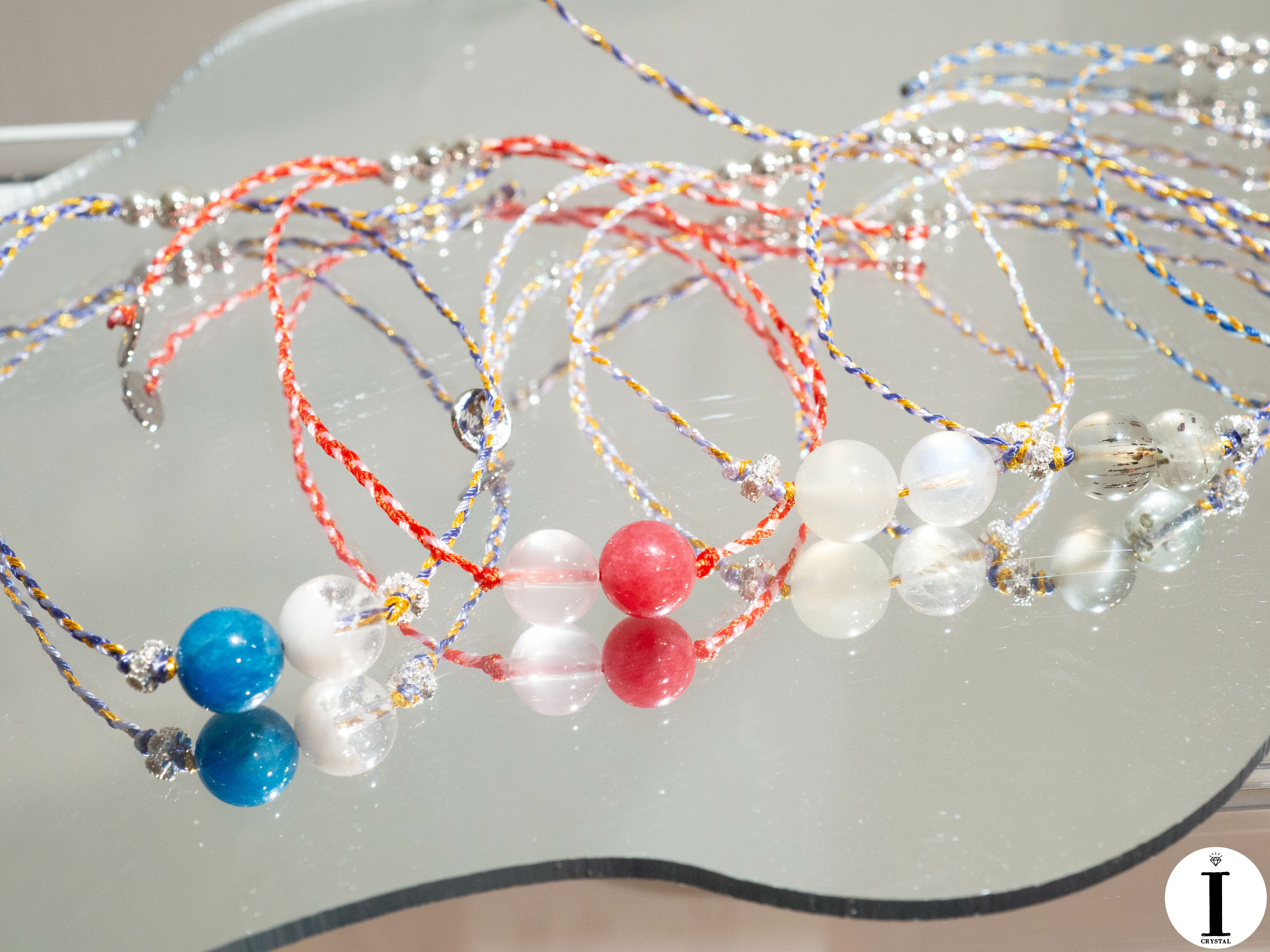 (預訂特別版)蔓陀花緣份紅繩 |愛情許願| 月光石願瓶 （需要等21到31個工作天出貨）