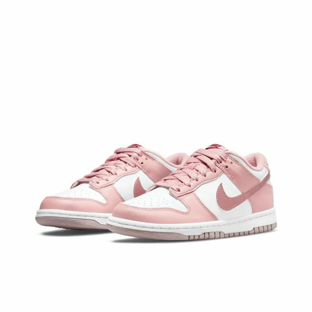 Nike Dunk low Pink Velvet 櫻花粉 情人節 DO6485-600 白 天鵝絨 皮革 經典 運動鞋 休閒鞋 大童鞋