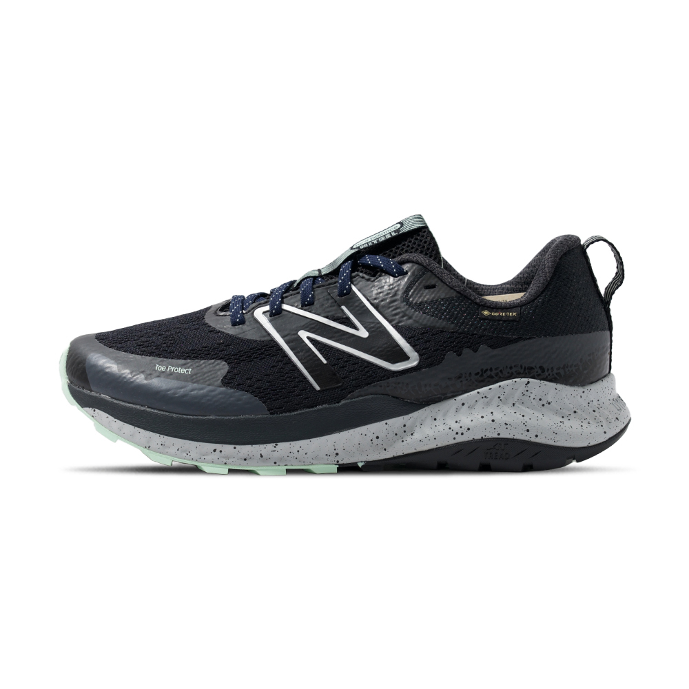 New Balance DynaSoft Nitrel V5 GTX 女款 黑灰綠色 防潑水 慢跑鞋 WTNTRGB5