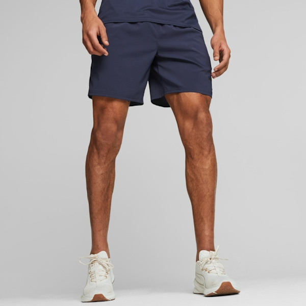 PUMA 短褲 訓練系列 FIT 深藍 串標 7吋 運動褲 男 52417906