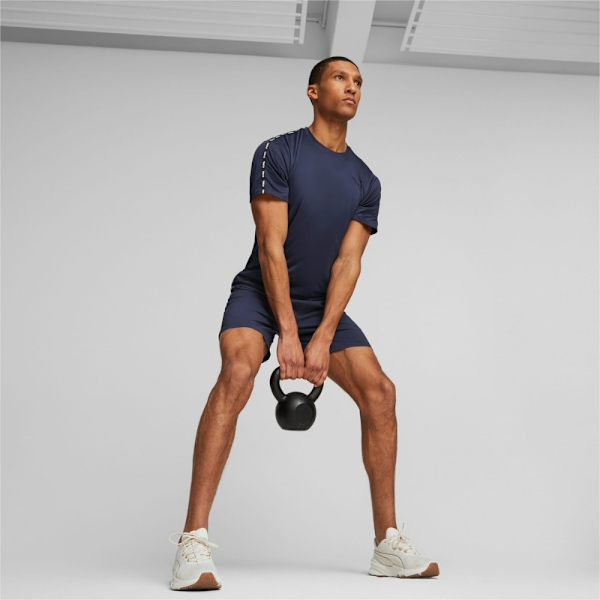 PUMA 短褲 訓練系列 FIT 深藍 串標 7吋 運動褲 男 52417906