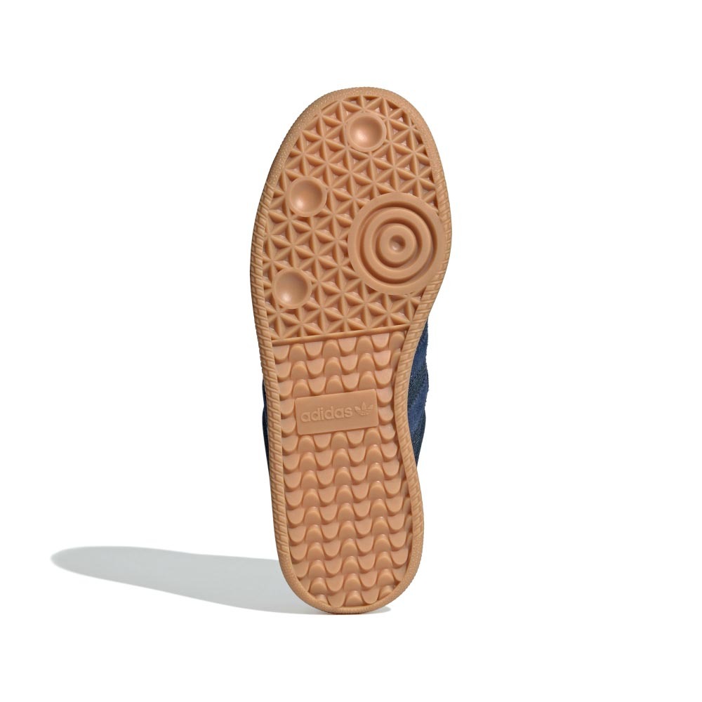 Adidas Samba XLG 男鞋 女鞋 藍色 運動 膠底 皮革 厚底 情侶鞋 三葉草 愛迪達 休閒鞋 JQ7441