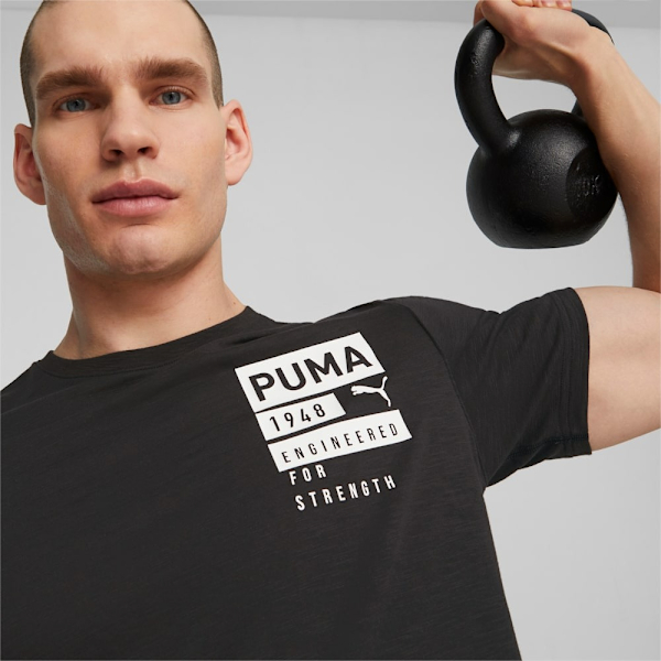 PUMA 短T 訓練系列 EFS 黑 圖樣LOGO 短袖 T恤 男 52419901