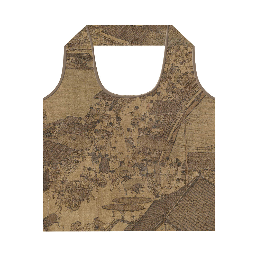 RPET環保摺疊購物袋｜《清明上河圖-日版》