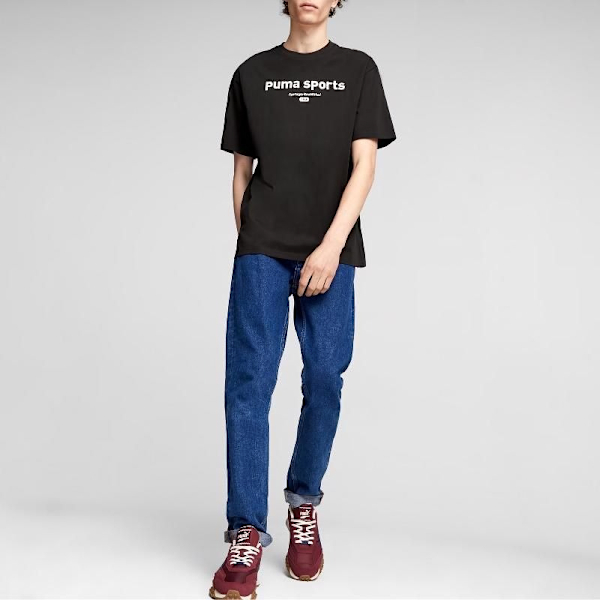 PUMA 短T 流行系列 P.TEMA 黑 圖樣LOGO 短袖 T恤 男 62131601