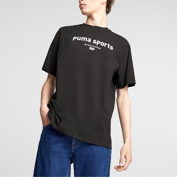 PUMA 短T 流行系列 P.TEMA 黑 圖樣LOGO 短袖 T恤 男 62131601