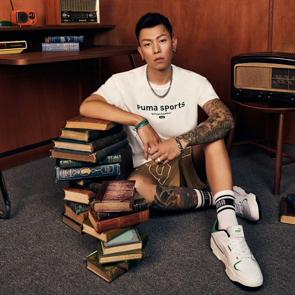 PUMA 短T 流行系列 P.TEMA 白綠 圖樣LOGO 短袖 T恤 男 62131665