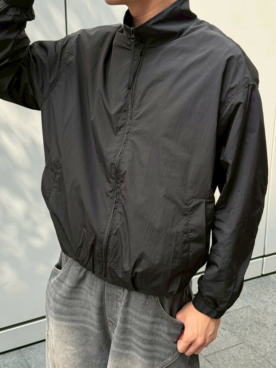 立領防曬風衣外套