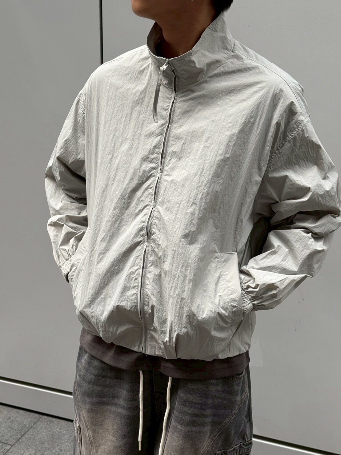 立領防曬風衣外套