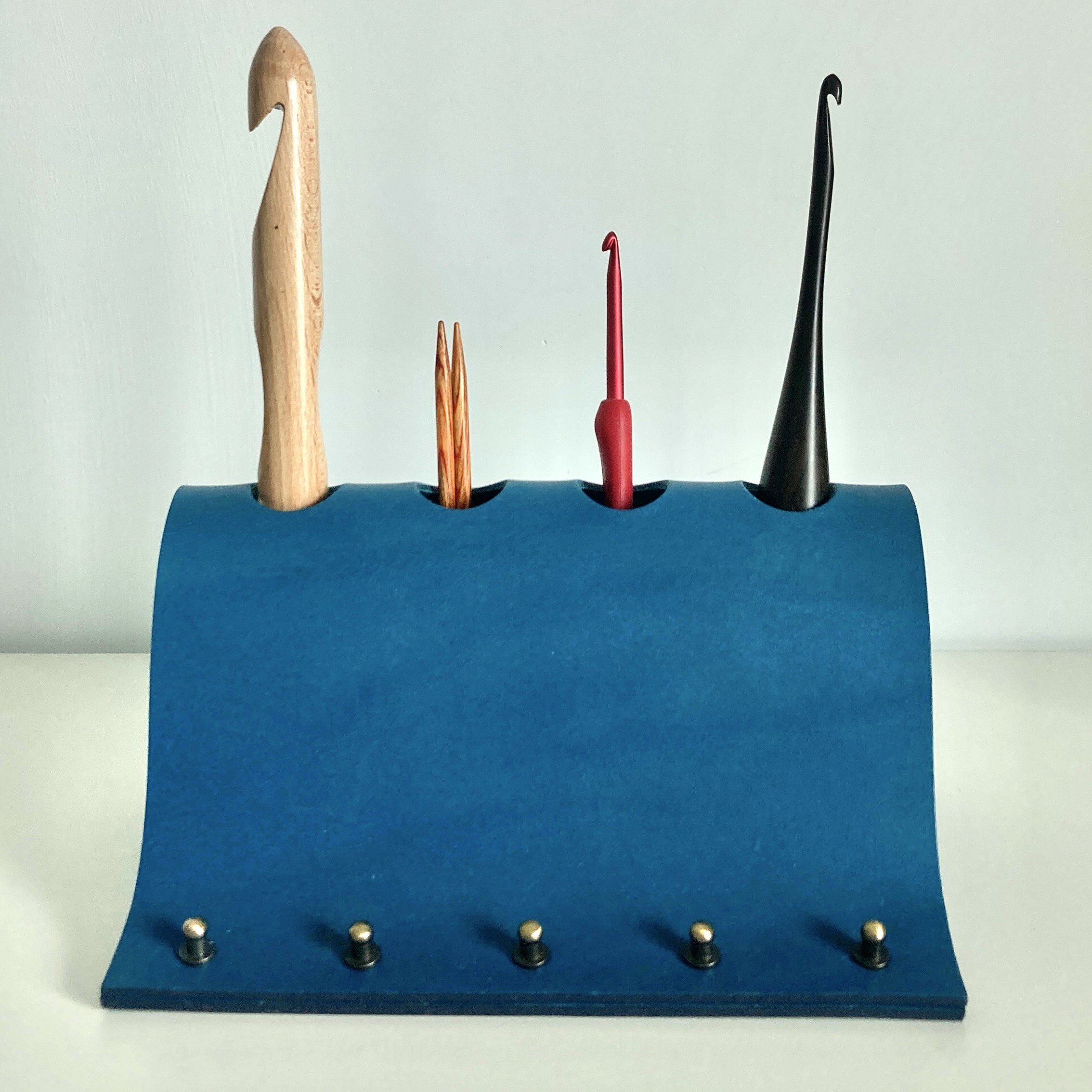 [線製集] 手工皮製工具架