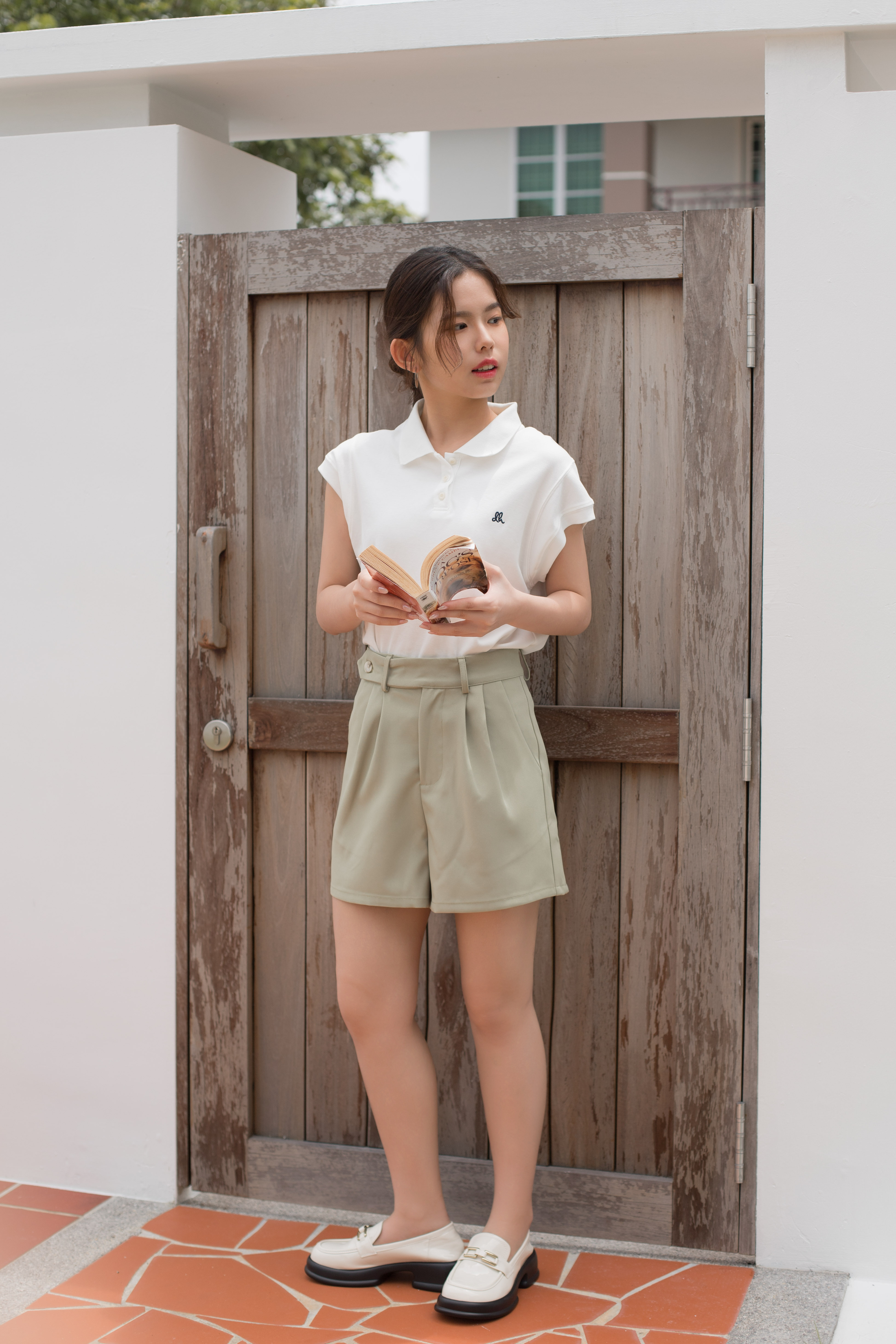 Marlee Tailored Short Green -2294PSGRN