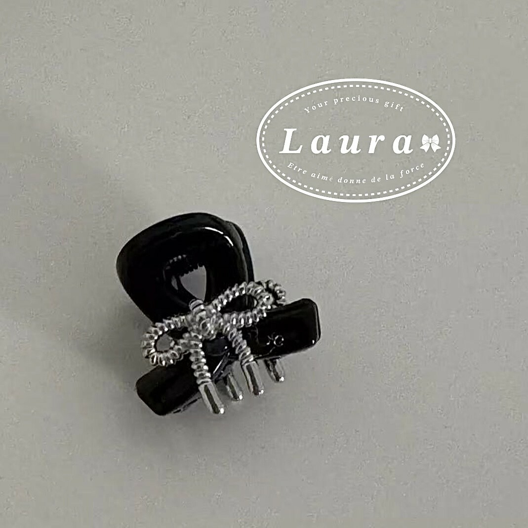 麻花蝴蝶結小抓夾【單支】