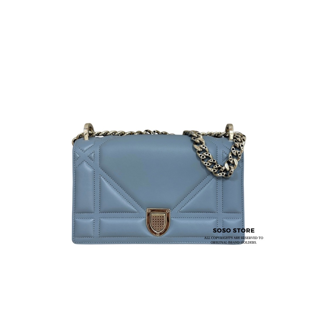 Dior Diorama Bag - Blue / Ghw