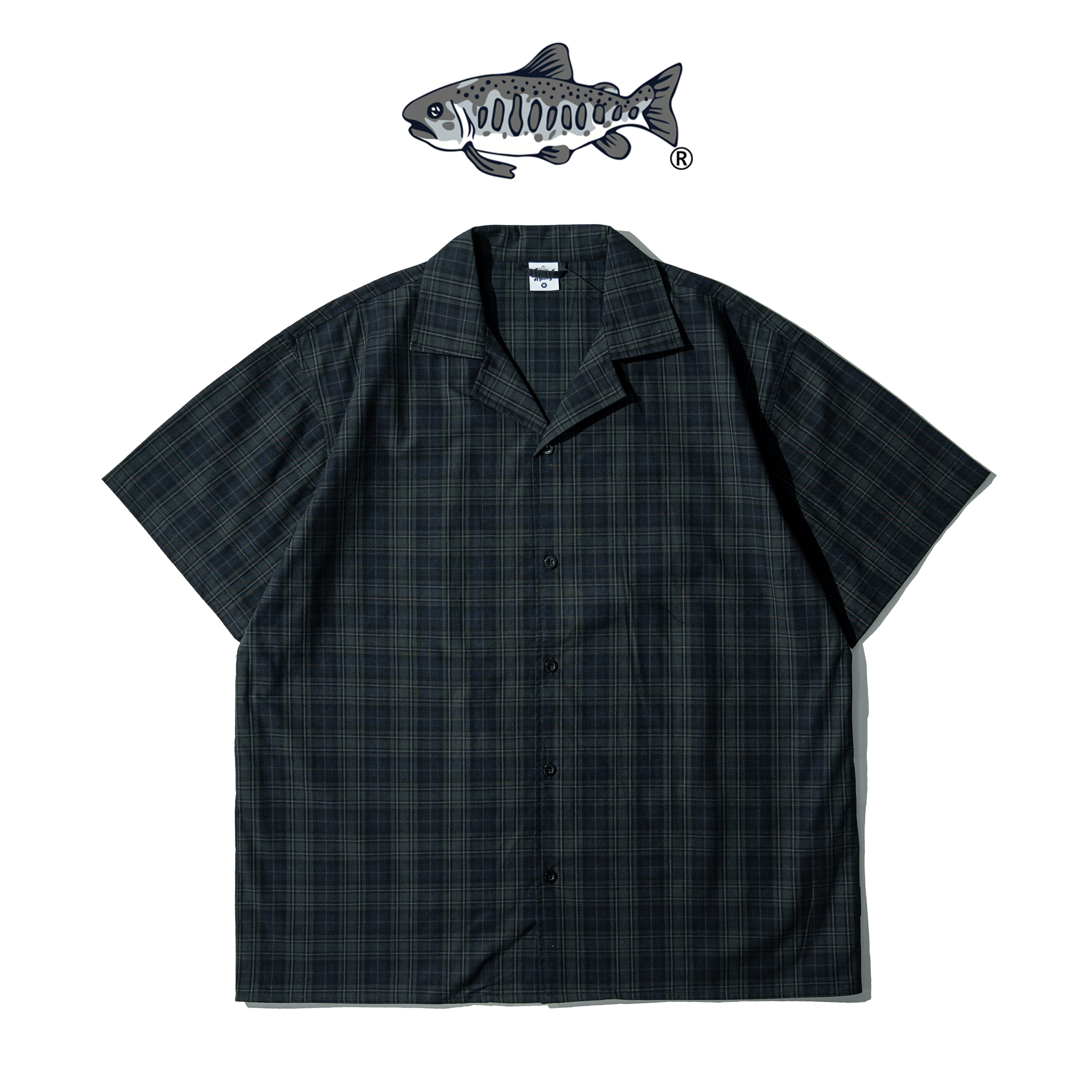 AGILITY Checked Plaid Shirts / Green 綠格紋 短袖襯衫 [SS-N02]