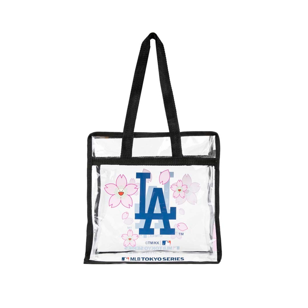 Takashi Murakami + MLB World Tour Tokyo Series 2025 Dodgers Tote Bag 村上隆 透明 曬娃包 道奇 大谷翔平 托特包 手提包 現貨