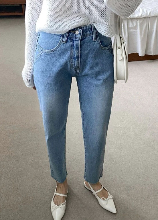 春夏新款/側釦男友褲 MANIFEST正韓🇰🇷