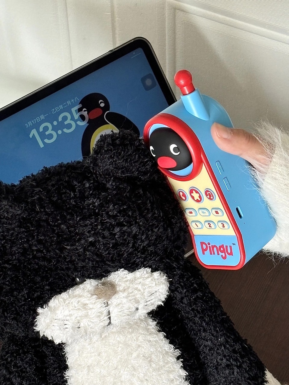 PINGU 企鵝家族 大哥大造型音響 無線 藍芽 擺設 / 預購
