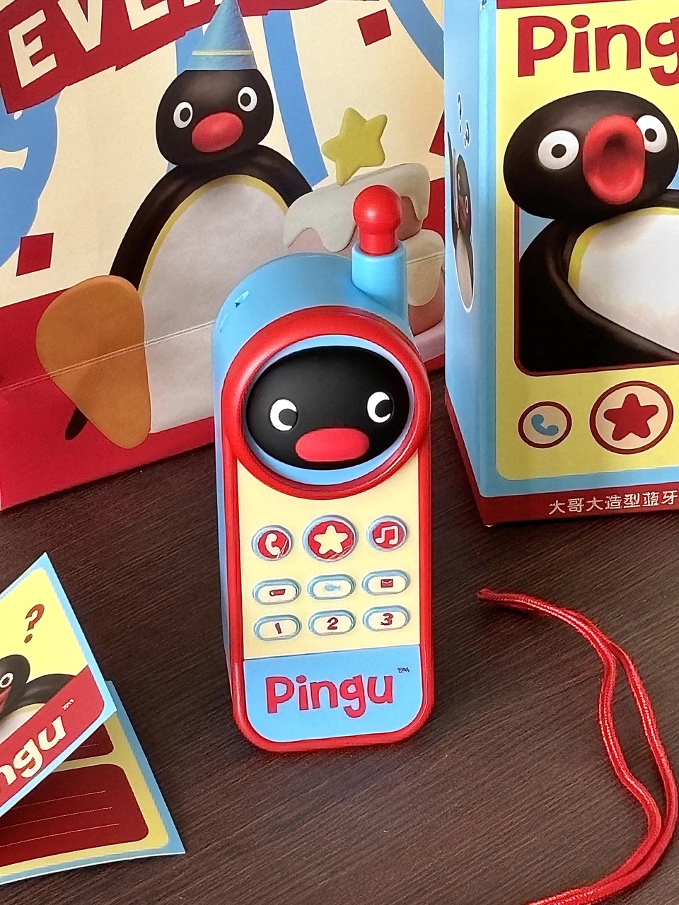 PINGU 企鵝家族 大哥大造型音響 無線 藍芽 擺設 / 預購