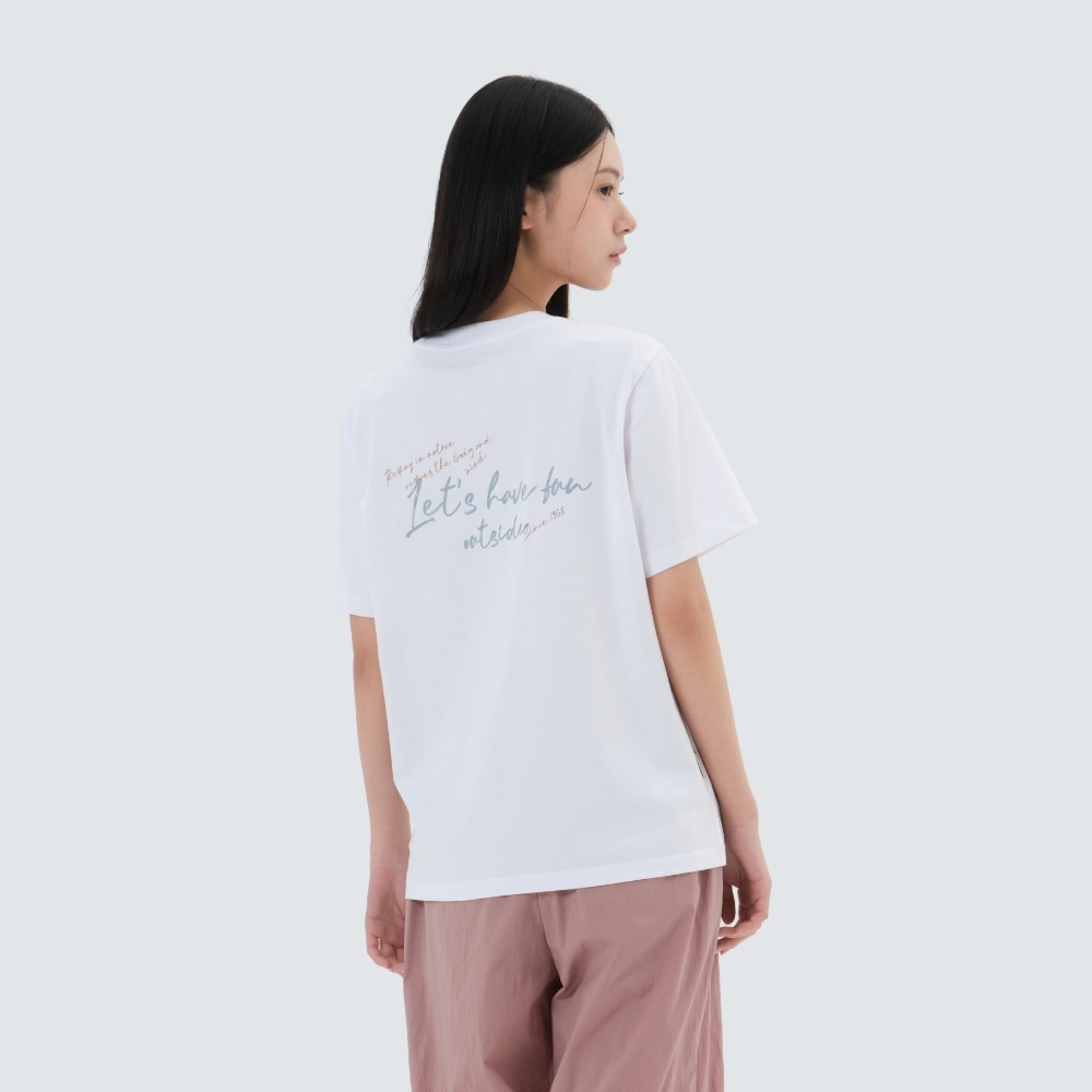 【代購】Snow Peak 雪諾必克 女 Askin Lettering 短袖 短T S25MWFTS85