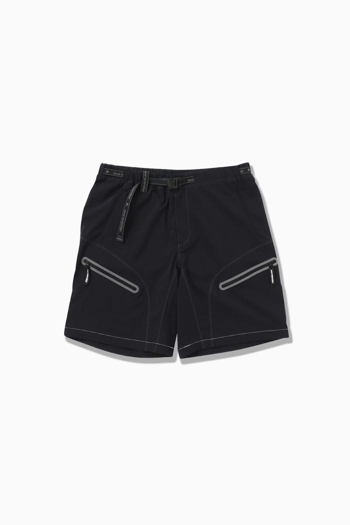 and wander｜Light Hike Short Pants "Black"