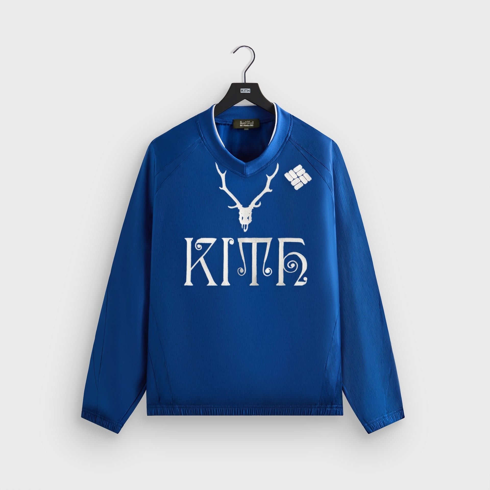 2025SS Kith x South2 West8 Columbia Dayton Combo Pullover 三方聯名 足球衫 球衣 長袖 長T 現貨 KHM033096