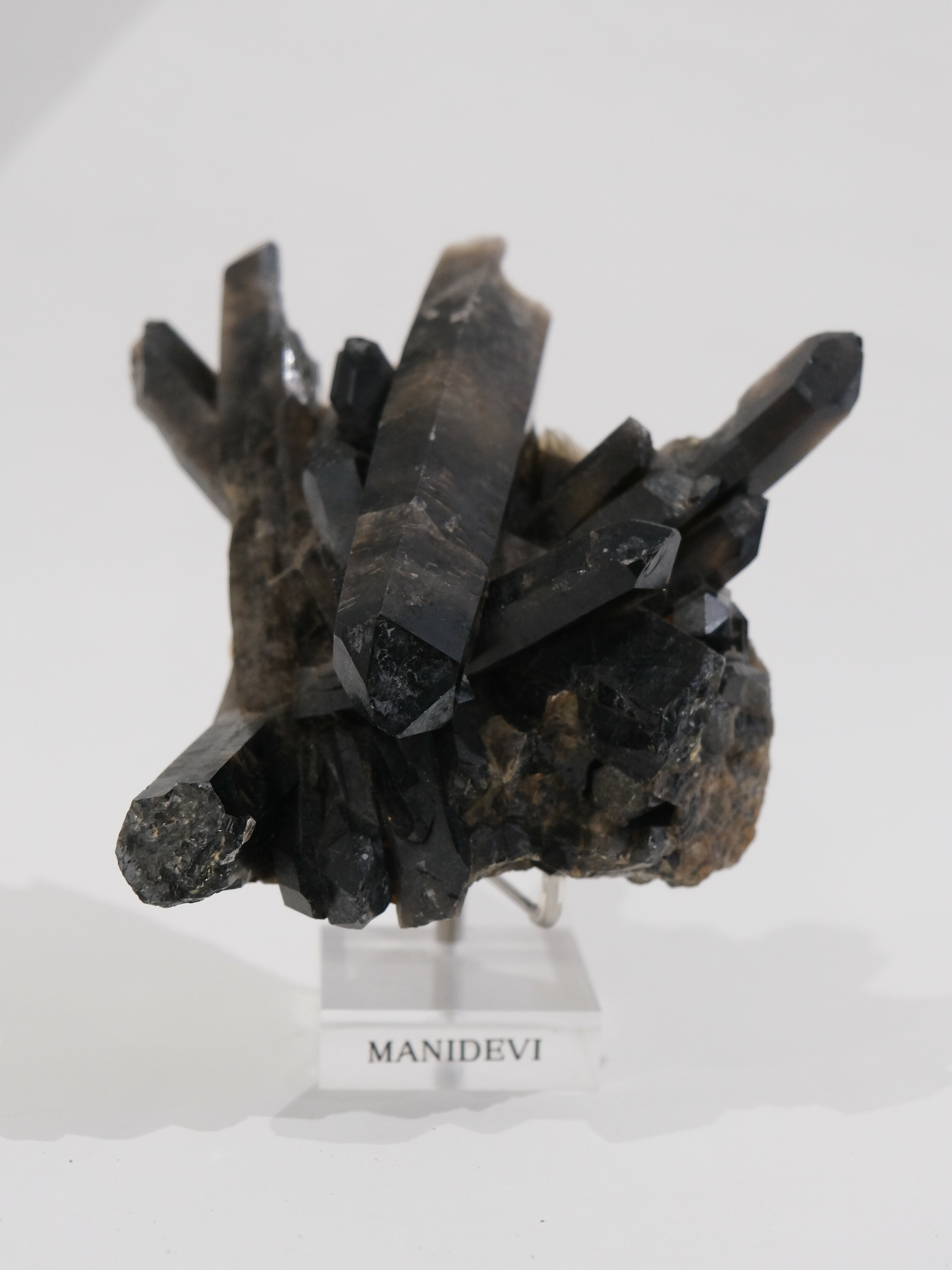 大天使連結礦頻 茶晶簇 Smoky Quartz