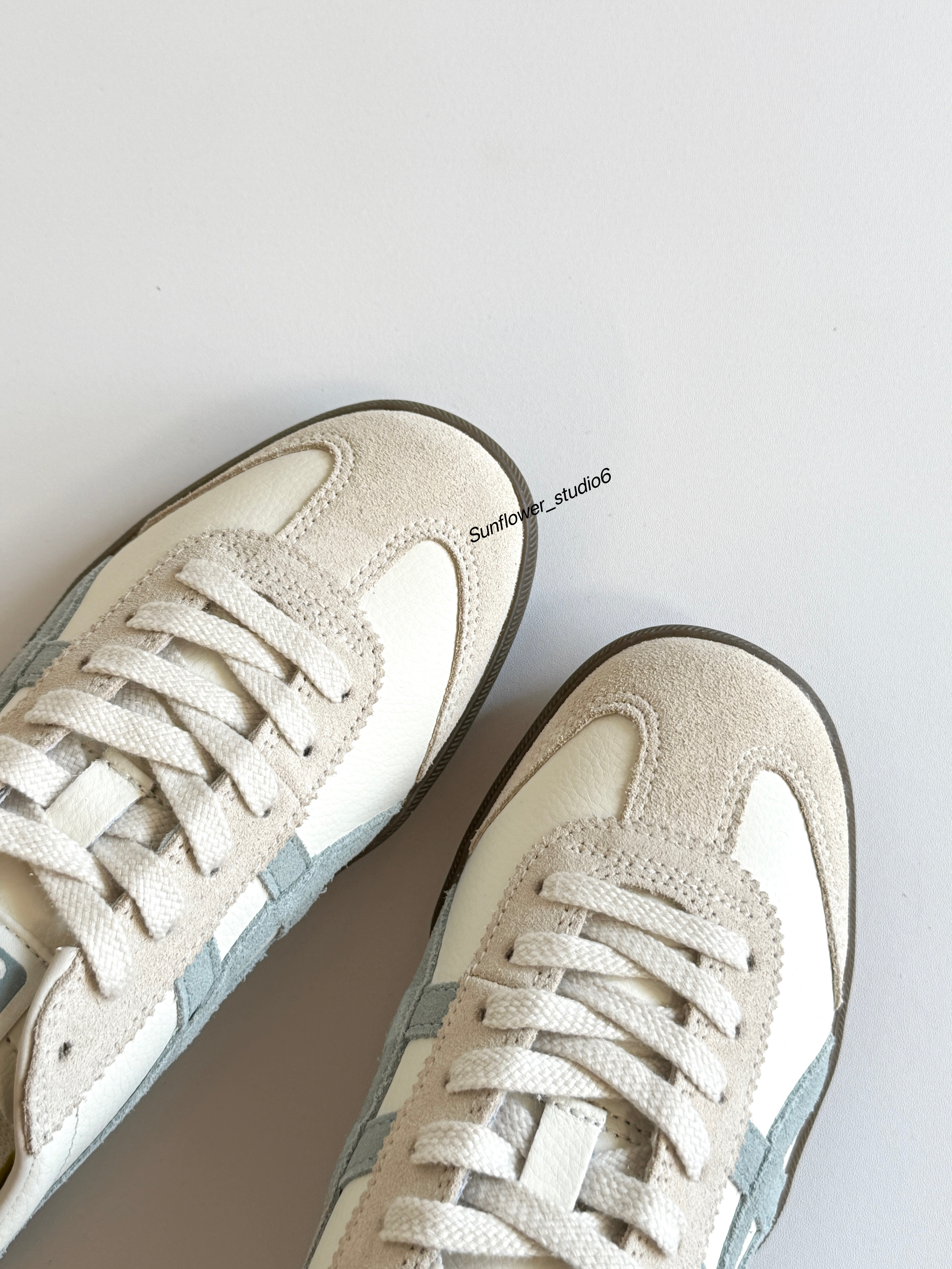 虎之助 Onitsuka Tiger Tokuten 鬼塚虎米白色麂皮復古德訓鞋1183C431-020