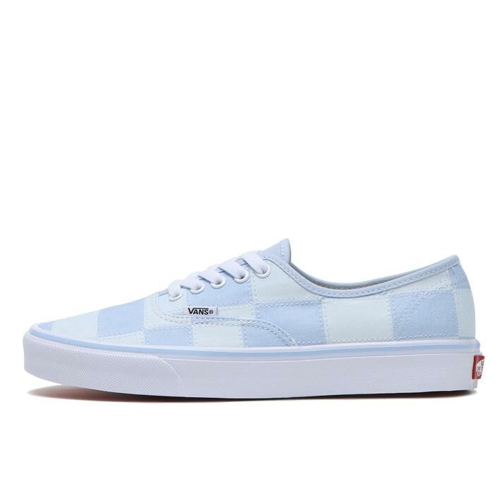 Vans Authentic 日本新款 水藍 淡藍 拼接 棋盤格 基本款 V44CF OX.P.W