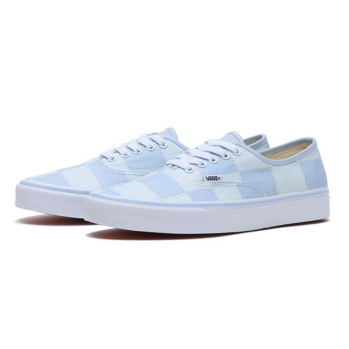 Vans Authentic 日本新款 水藍 淡藍 拼接 棋盤格 基本款 V44CF OX.P.W