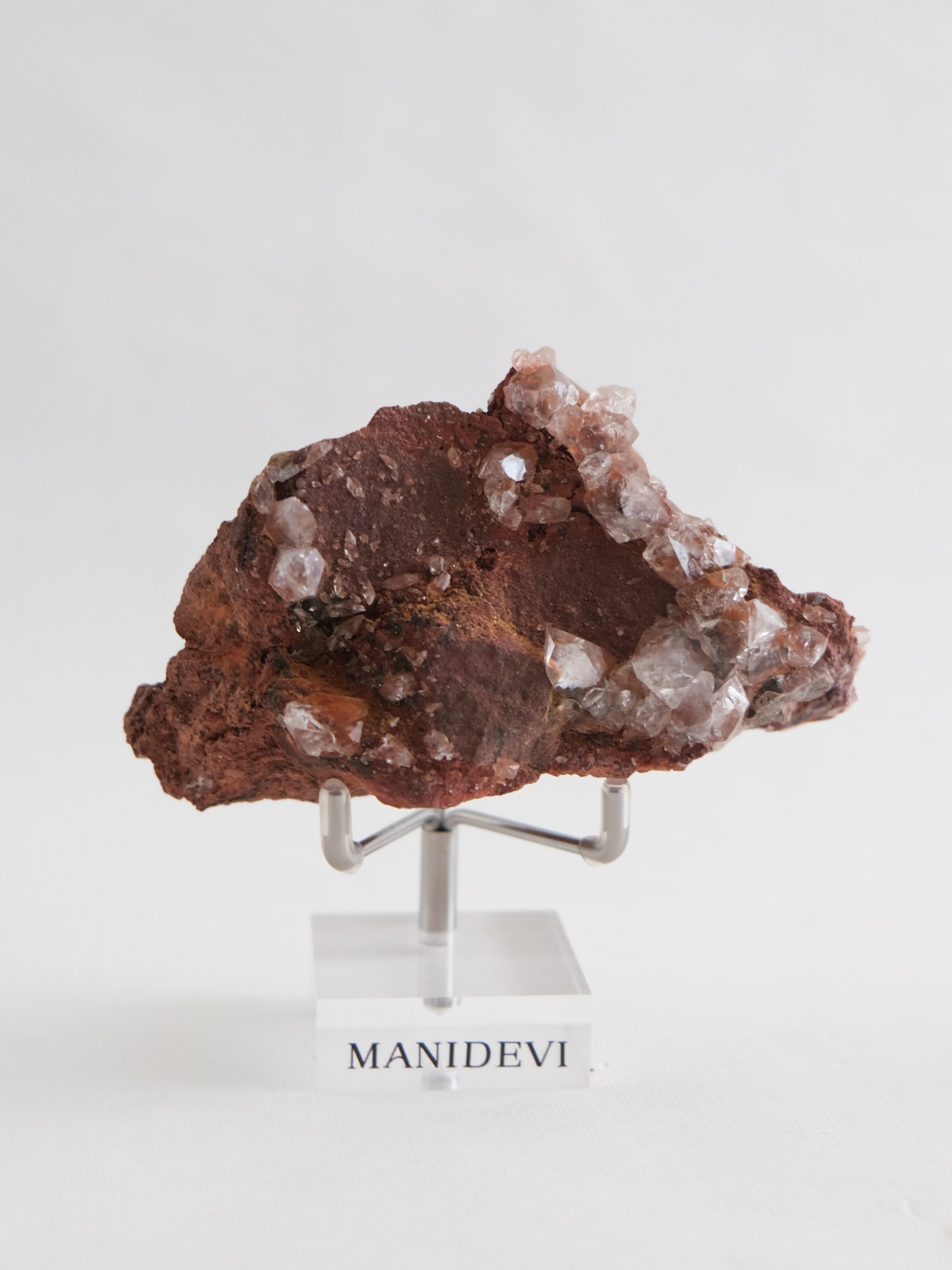 紅水晶簇-紅色方解石水晶 Red Calcite