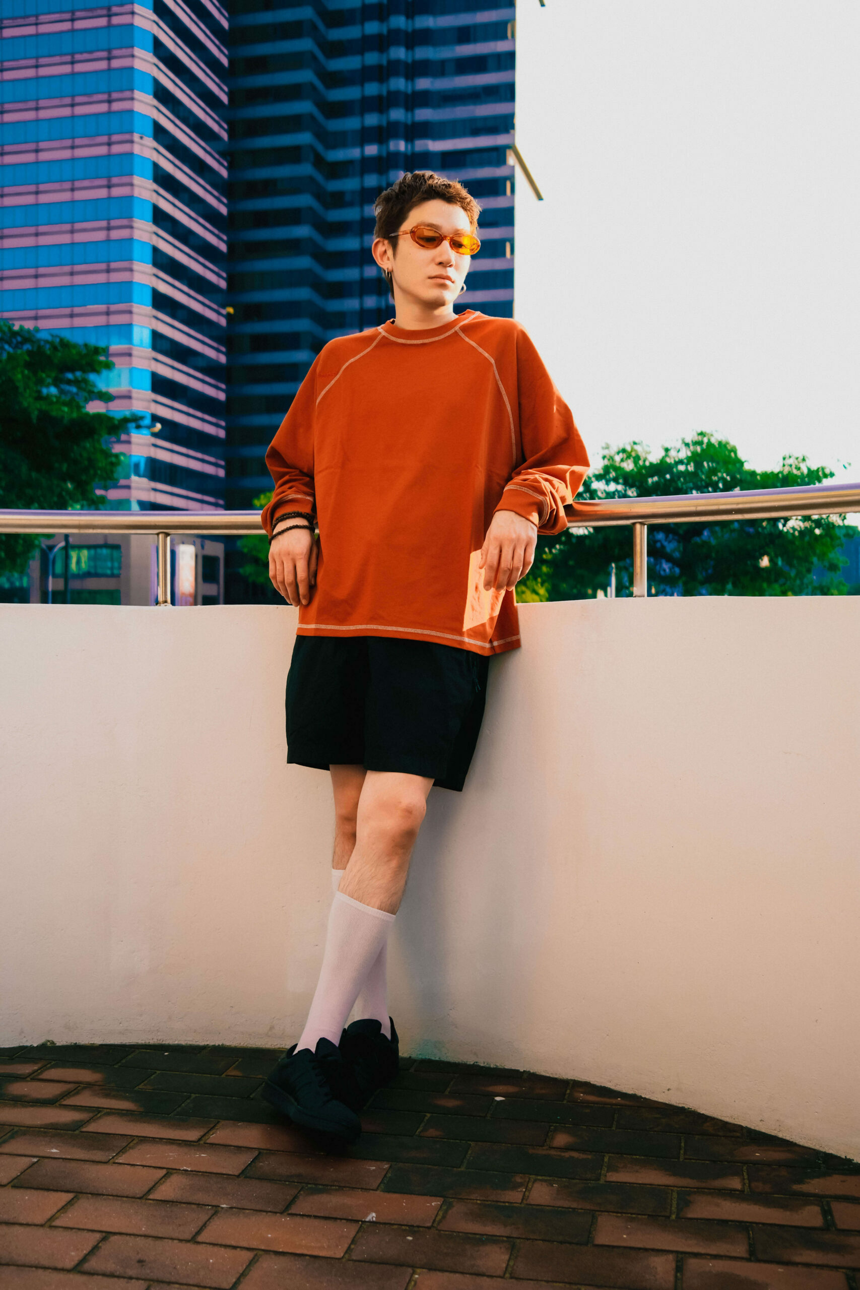 NeverLand｜Sun Orange Long Sleeves (落日橘)