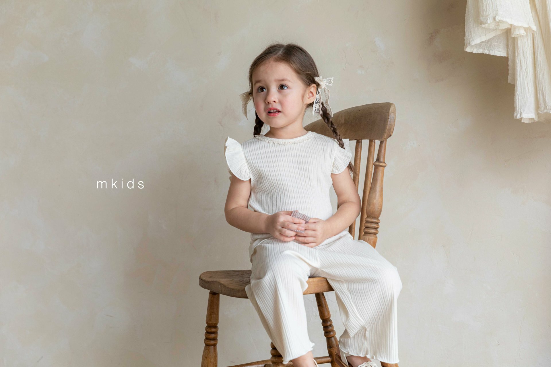 杏色XS(65-75cm)現貨｜短袖荷葉邊套裝SET