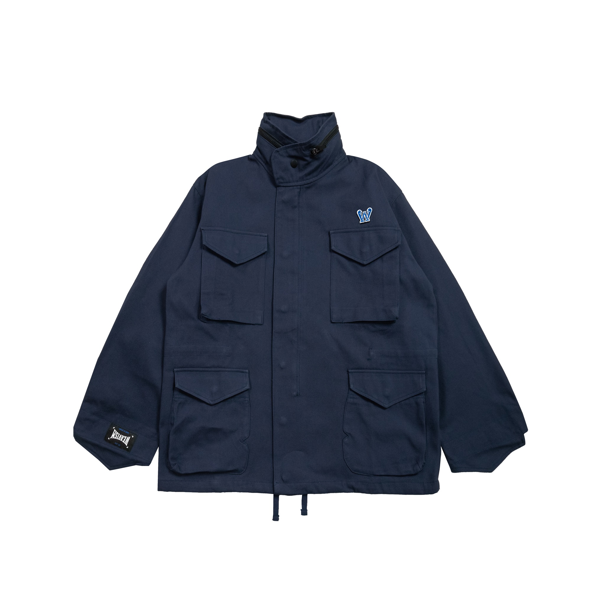 拳魂重磅連帽外套-幻藍