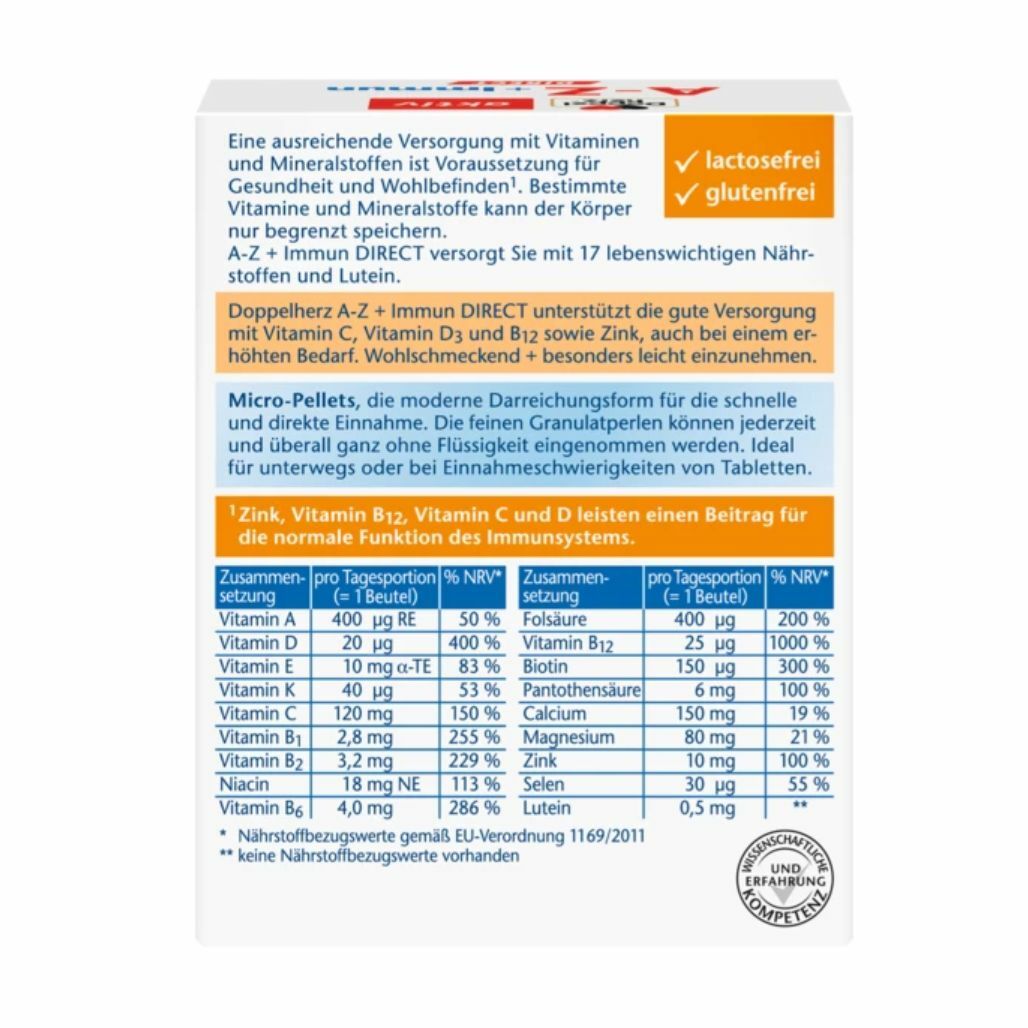 Doppelherz 雙心 A-Z全面保健提高免疫力顆粒 40包