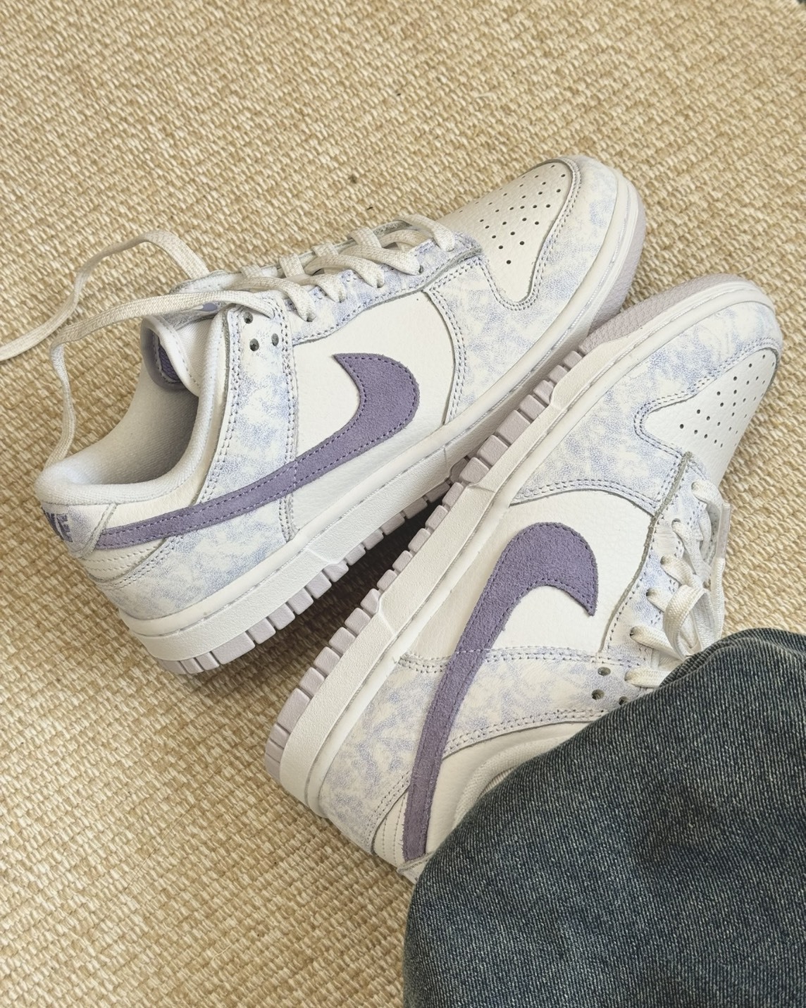 Nike Dunk Low OG 'Purple Pulse' 白紫 水洗 復古 低筒 休閒鞋