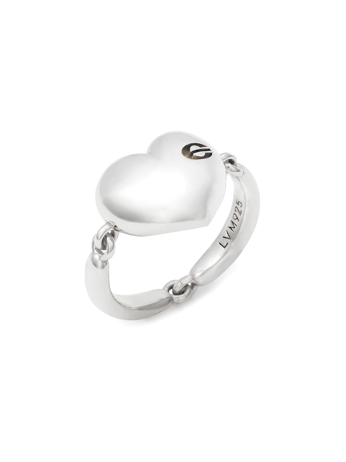 【LOVEMBER】Heart dome Link Ring