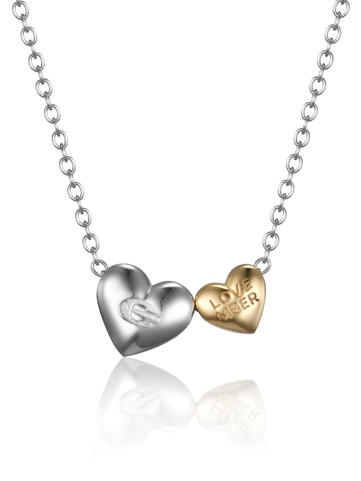 【LOVEMBER】Double Heart Necklace