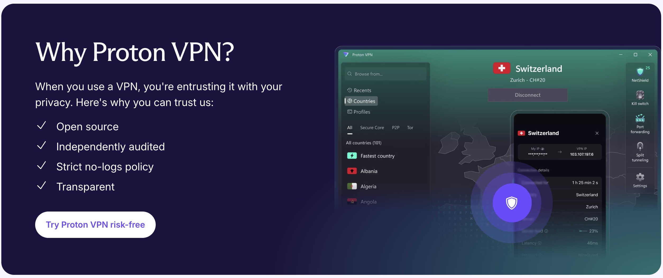 免費 VPN 推介-ProtonVPN