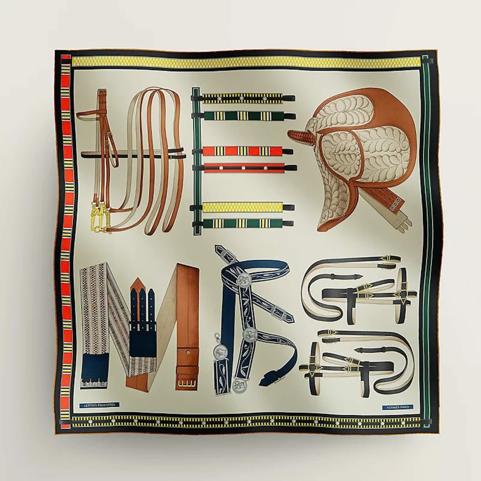 Hermes Silk Scarf 90