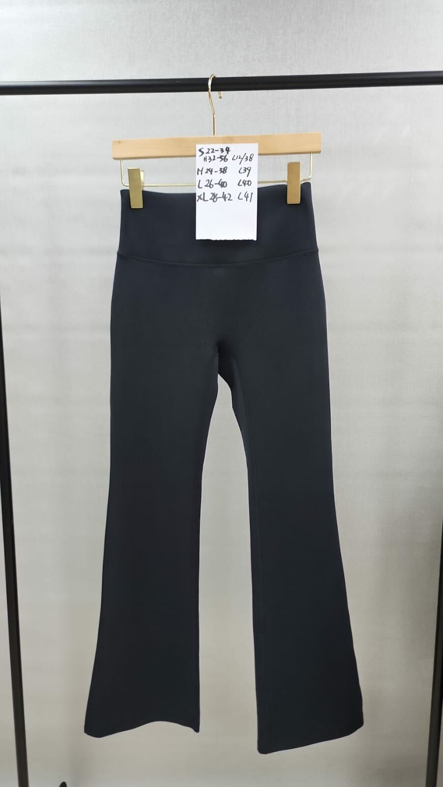 Cd2730  高腰淨色長褲