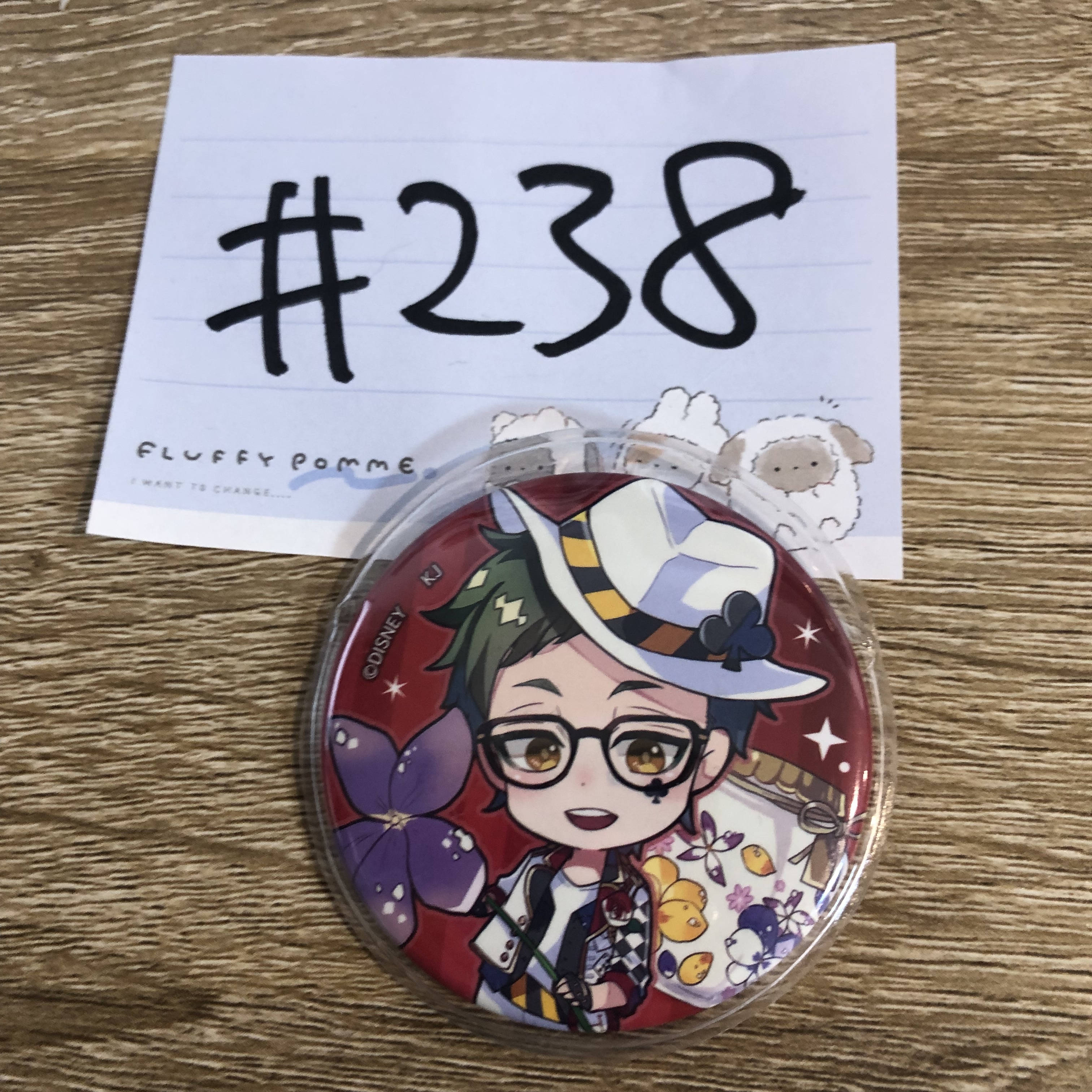 TWST TREY 襟章#238