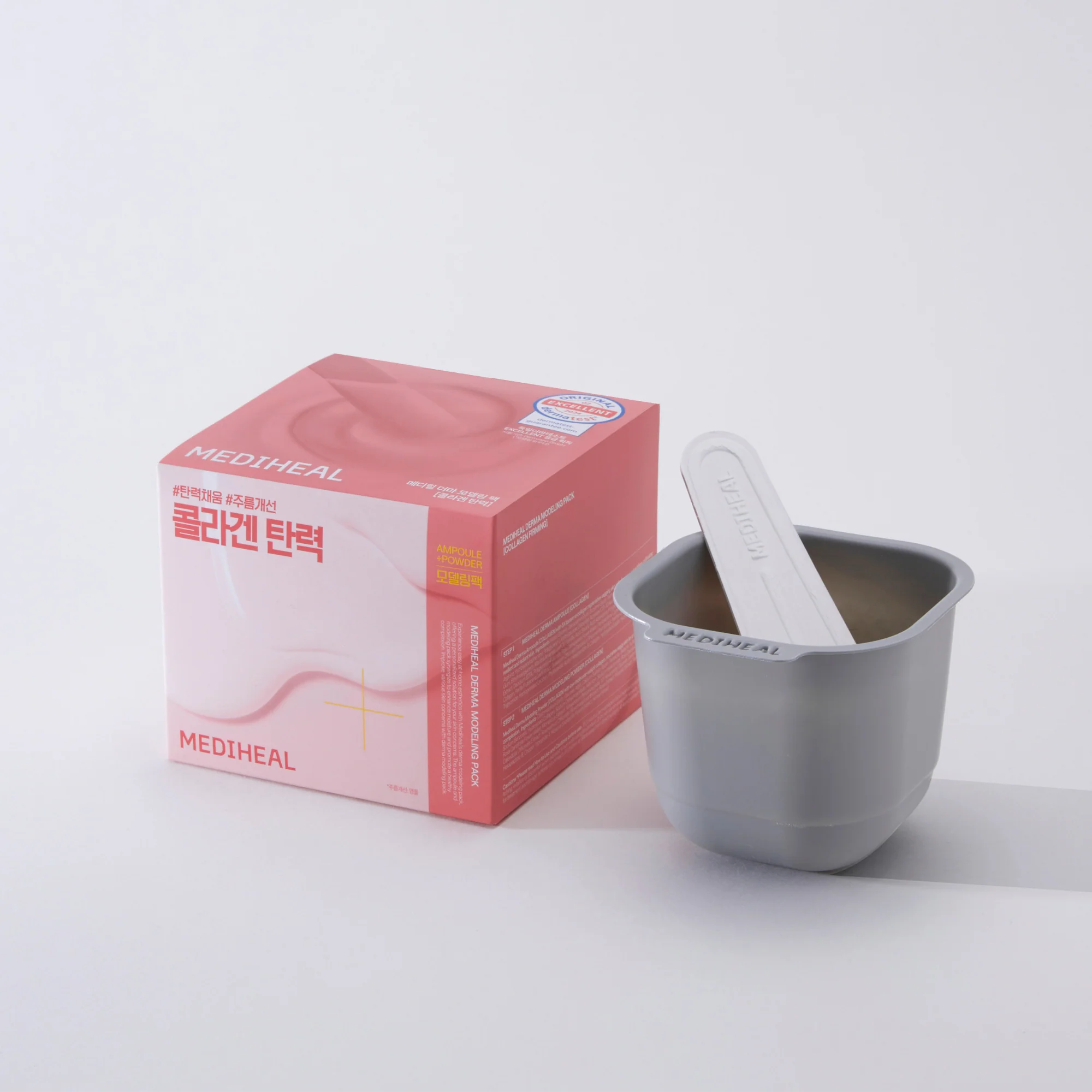 MEDIHEAL 彈力緊緻膠原蛋白軟膜小盒子 (內含精華+軟膜粉)